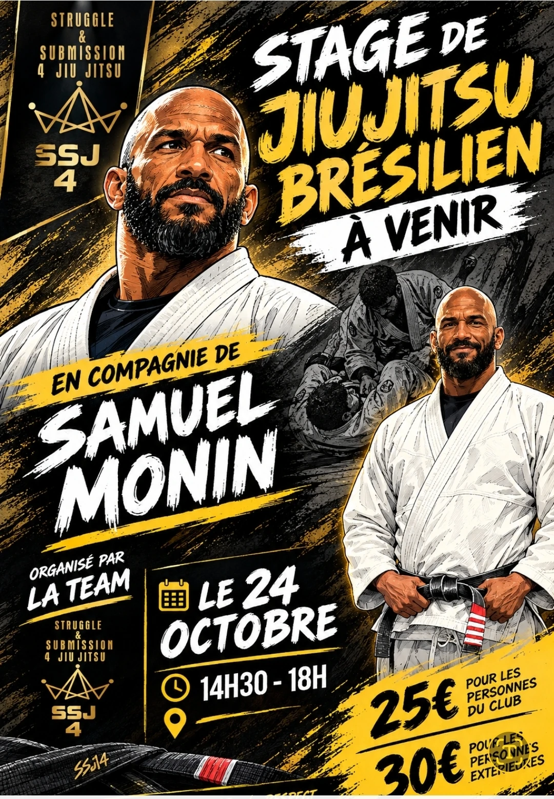 Stage avec Samuel Monin